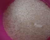 A picture of step 1 of Corn Rice.
