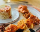 Foto del paso 8 de la receta: Calamares rellenos de langostinos 🦑 🦐 🦑