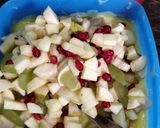 A picture of step 2 of Fruits Custard.