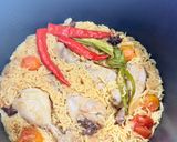 Gambar langkah 4 resipi 👩‍🍳Nasi Briyani Ayam.