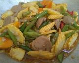 Foto langkah ke 1 dari resep Tumis sayur + bakso.