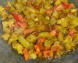 A picture of step 4 of Louki ki Sabji.