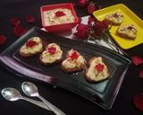 A picture of step 6 of Shahi Toast hearts.