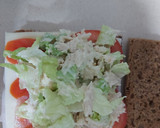 Foto del paso 4 de la receta: Sándwich de pollo con pan de espelta 🥪