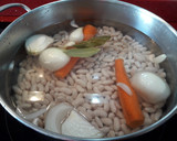 Foto del paso 1 de la receta: Fabes con almejas