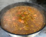 A picture of step 2 of Spag Bog.