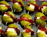 Foto del passaggio 4 della ricetta Cavolini di Bruxelles bresaola e scamorza