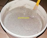 Foto langkah ke 8 dari resep Ogura Ketan Hitam Plus Plus.