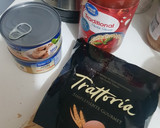 Foto del paso 1 de la receta: Rigatis con atún en salsa