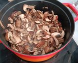 Une image de l'étape 1 de Perles de couscous aux champignons.