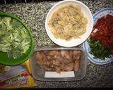 A picture of step 5 of Chinese noodles.