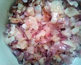 A picture of step 3 of Beef biryani rice.