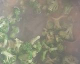 A picture of step 2 of Cream of broccoli soup.