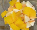 A picture of step 2 of 🎃 Boiled Pumpkin Apple Salad | Light & Refreshing Fusion 🥗🍎.