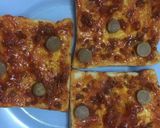 Foto langkah ke 3 dari resep Pizza roti tawar anti gagal.