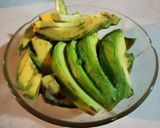 Foto del paso 2 de la receta: Tacos rellenos de zapallitos, huevo, palta y más