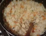 Foto del paso 6 de la receta: Chow fan de pollo (arroz con verduras salteadas)
