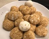 A picture of step 8 of Sesame balls ~ Jian Dui 煎堆.