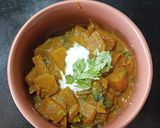A picture of step 3 of Watermelon White part Sabji.