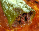 Foto del paso 3 de la receta: Pimientos italianos rellenos con carne