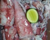 Foto langkah ke 1 dari resep Cumi Cabai Ijo.