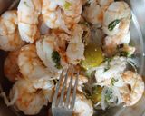 A picture of step 1 of Mayonnaise Butter Garlic Prawns.