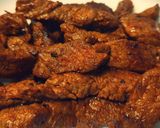 A picture of step 3 of Seasoned Steak Strips.