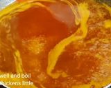A picture of step 5 of Moong dal dahi vada.