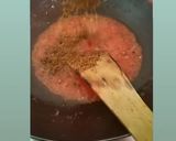 A picture of step 6 of Paneer Kolhapuri.