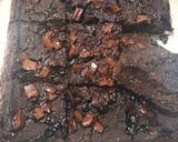 A picture of step 5 of Brownie (oats,apple,dates).