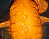 A picture of step 4 of Murgh Mussallim.