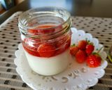 Foto langkah ke 5 dari resep Pannacota with strawberry compote.
