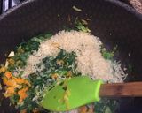 Foto del paso 2 de la receta: Arroz con espinaca