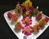 A picture of step 9 of Bread-Oats Modak.