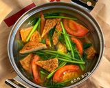 Hình bước làm 2 của món Chả Cá Nhồng Nấu Ngót