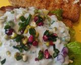 A picture of step 5 of Sprouts apple coleslaw sandwich.