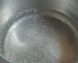 A picture of step 1 of Arabic kahwa (Arabic Chai).