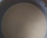 A picture of step 1 of Milk burfi.