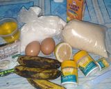 Foto langkah ke 1 dari resep White Coffee Banana Cake.