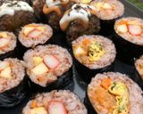Foto langkah ke 7 dari resep SUSHI Nasi Merah 🍣✨.