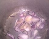 A picture of step 1 of Vegetarian pilau #pilau contest.