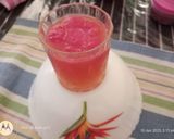 A picture of step 1 of Double melon chocolate maza.