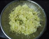 A picture of step 1 of Lauki Halwa (Bottle gourd Halwa).
