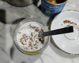 A picture of step 1 of Cinemmon Coffee Creamer.