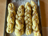 Challah con almendras