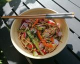 Une image de l'étape 9 de Banbanji : salade fraîche japonaise au poulet.
