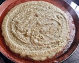 A picture of step 5 of Moong dal cheela.