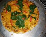 A picture of step 7 of Bbq Chicken and Mushroom Fire Grilled Pizza #braaifordad!.