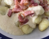 Foto del paso 11 de la receta: Gnocchi con salsa de quesos y bacon..😋