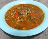 Foto langkah ke 6 dari resep Gulai Jantung Ayam (bumbu instant).